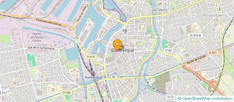 localisation de l'entreprise MONSIEUR KOURCHI AHMED  DUNKERQUE