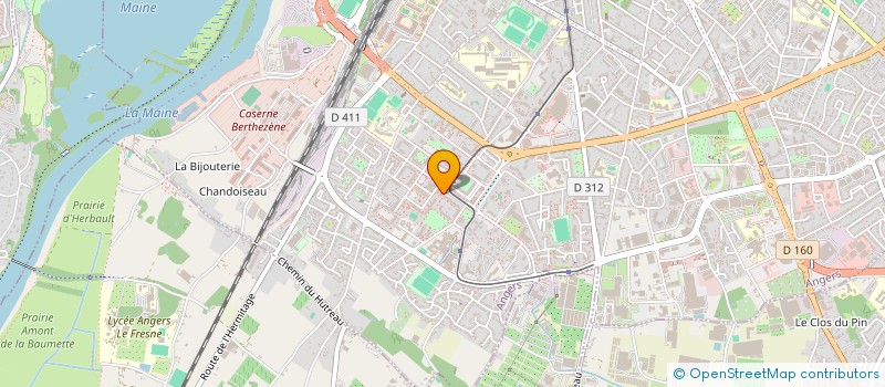 localisation de l'entreprise MONSIEUR KOURFIA DRAME à ANGERS