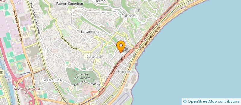 localisation de l'entreprise MONSIEUR KOUSSAILA AMOURA à NICE