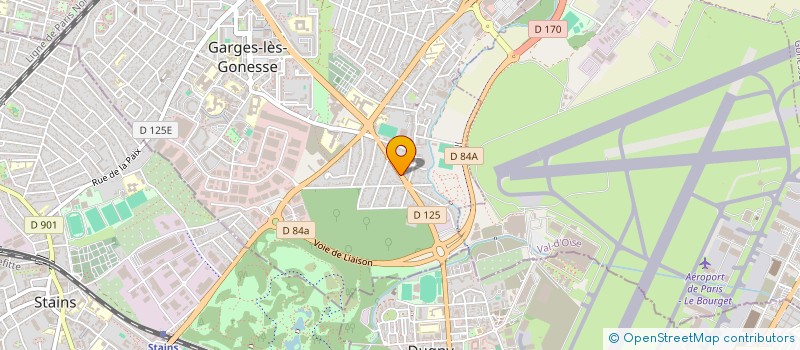 localisation de l'entreprise MONSIEUR KOUSSAILA CHEREF  GARGES-LES-GONESSE