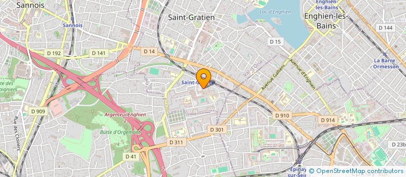 localisation de l'entreprise MONSIEUR KOUSSAILA MERABTI  ARGENTEUIL