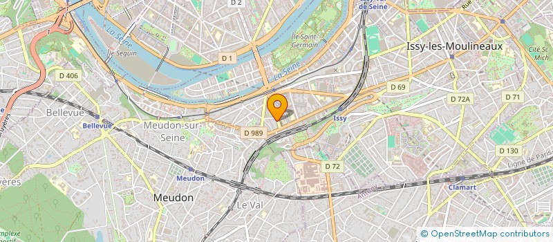 localisation de l'entreprise MONSIEUR KOUSSEILA AINOUCHE à ISSY-LES-MOULINEAUX