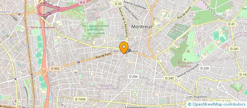 localisation de l'entreprise MONSIEUR KOUSSEILA CHIBANE  PARIS 12