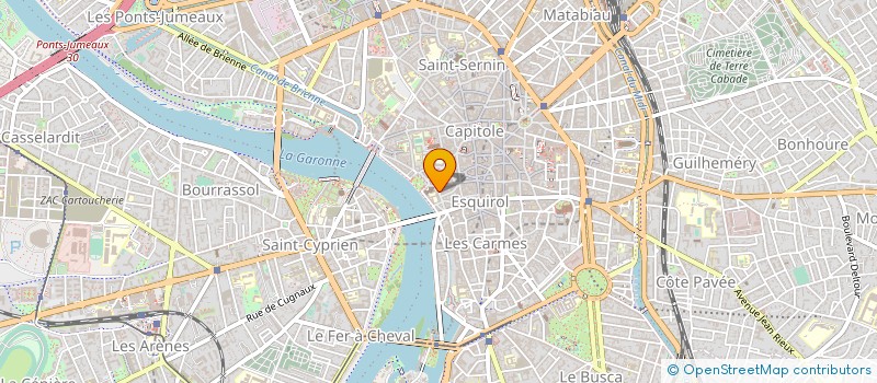 localisation de l'entreprise MONSIEUR KOUTOUAN-JULIEN AKE à TOULOUSE
