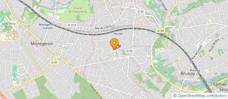 localisation de l'entreprise MONSIEUR KOVALIN TCHIBINDA  YERRES