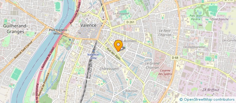 localisation de l'entreprise MONSIEUR KOYES KAWSAR  VALENCE