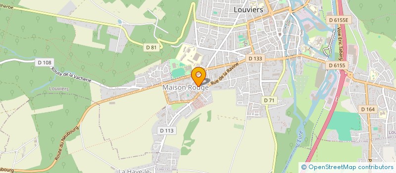 localisation de l'entreprise MONSIEUR KOYMEN YILMAZ à LOUVIERS