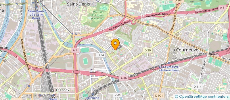 localisation de l'entreprise MONSIEUR KOYSOR RAHMAN à SAINT-DENIS