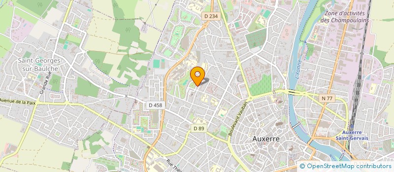 localisation de l'entreprise MONSIEUR KRASIMIR ANGELOV à AUXERRE