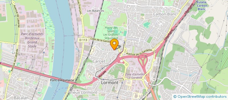 localisation de l'entreprise MONSIEUR KRASIMIR ANGELOV  LORMONT