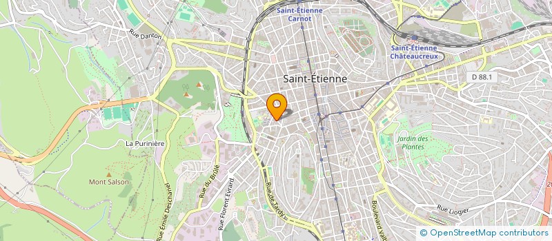 localisation de l'entreprise MONSIEUR KRASIMIR ASENOV  SAINT-ETIENNE