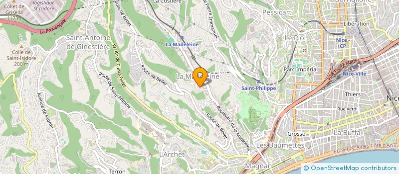 localisation de l'entreprise MONSIEUR KRASIMIR BARBOV à NICE