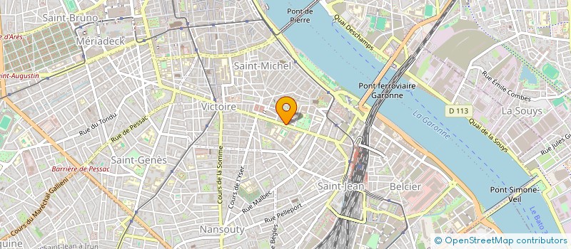 localisation de l'entreprise MONSIEUR KRASIMIR BEYKOV  BORDEAUX