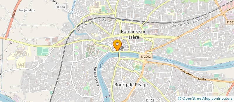 localisation de l'entreprise MONSIEUR KRIKOR SAFAR à ROMANS-SUR-ISERE