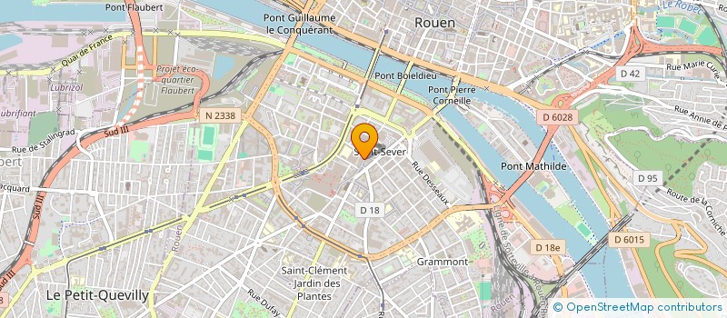 localisation de l'entreprise MONSIEUR KRIMO AIT AMRAOUI à ROUEN