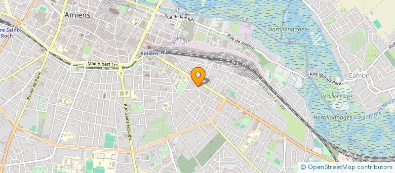 localisation de l'entreprise MONSIEUR KRIMO AMIROUCHE  AMIENS