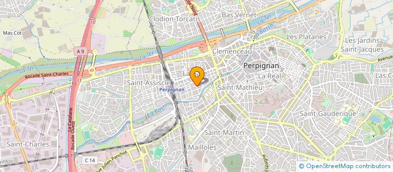 localisation de l'entreprise MONSIEUR KRIMO HAFSAOUI  PERPIGNAN