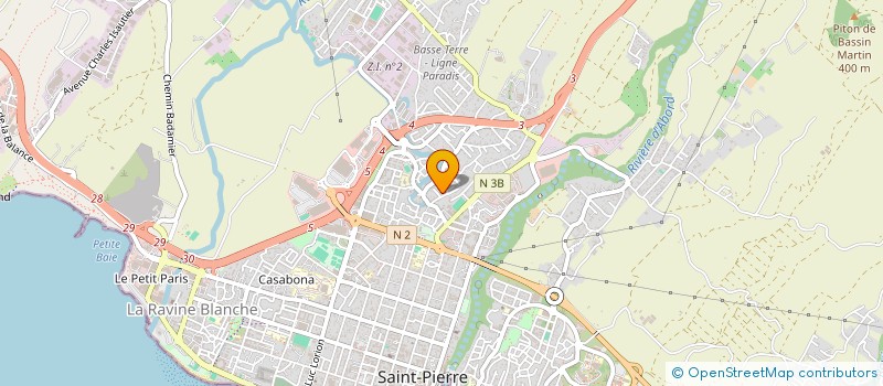 localisation de l'entreprise MONSIEUR KRISHNA KHALAWON  SAINT-PIERRE