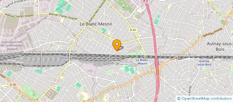 localisation de l'entreprise MONSIEUR KRISNASAMY PIRATHEEBAN à LE BLANC-MESNIL