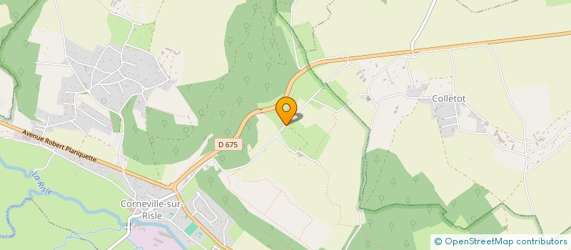 localisation de l'entreprise MONSIEUR KRISS ISAAC  CORNEVILLE-SUR-RISLE