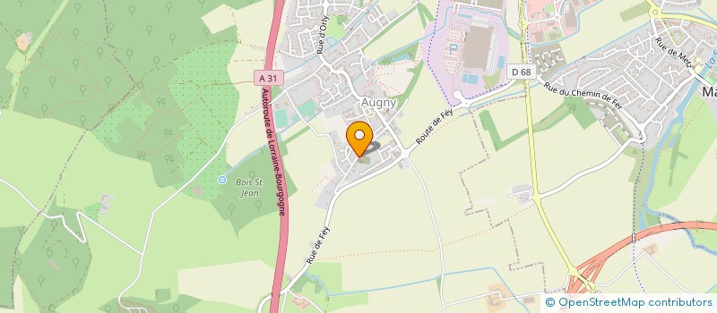 localisation de l'entreprise MONSIEUR KRISTIAN KONDRUP  AUGNY