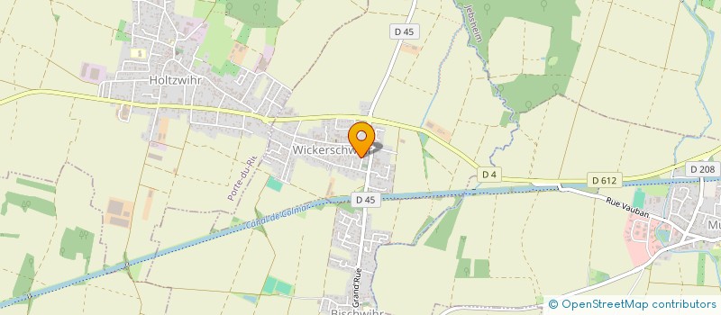 localisation de l'entreprise MONSIEUR KRISTIJAN GLOWATZKY  WICKERSCHWIHR