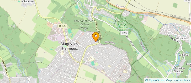 localisation de l'entreprise MONSIEUR KRISTIJAN JUSIC à MAGNY-LES-HAMEAUX