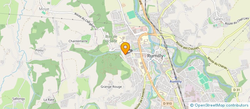 localisation de l'entreprise MONSIEUR KRISTIJAN MARKOVIC  RUMILLY