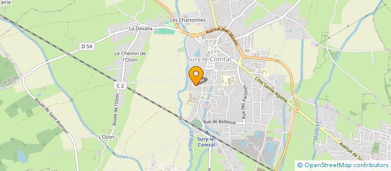 localisation de l'entreprise MONSIEUR KRISTIYAN PETROV à SURY-LE-COMTAL