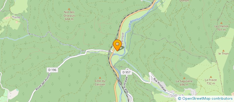 localisation de l'entreprise MONSIEUR KRISTO HOERMANN  LA BROQUE