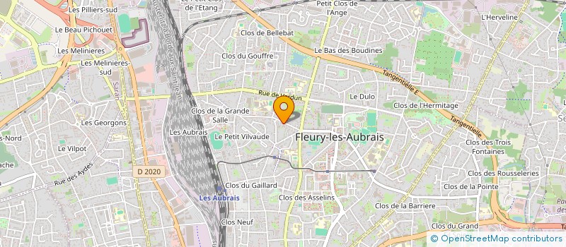 localisation de l'entreprise MONSIEUR KRISTOF COLLIOT à FLEURY LES AUBRAIS
