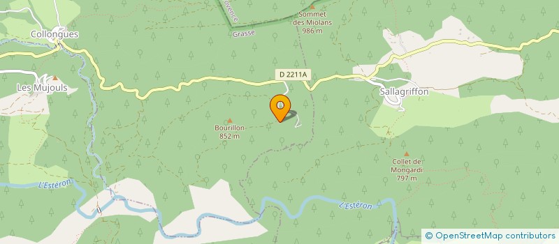 localisation de l'entreprise MONSIEUR KRISTOFER LARSON  COLLONGUES