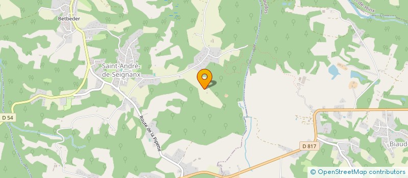 localisation de l'entreprise MONSIEUR KRISTOPHER LEMOINE  ST-ANDRE-DE-SEIGNAN
