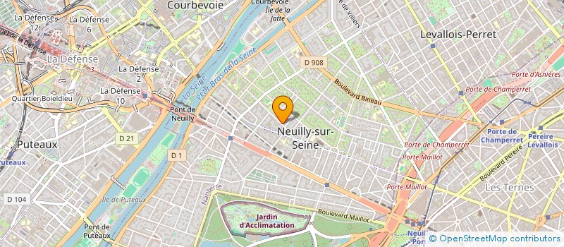 localisation de l'entreprise MONSIEUR KRISTOPHER MACKAY à NEUILLY-SUR-SEINE