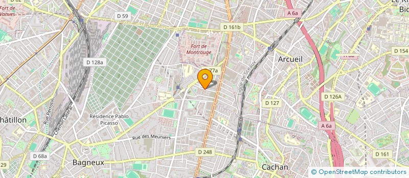 localisation de l'entreprise MONSIEUR KRIZAN KRIZIC à BAGNEUX