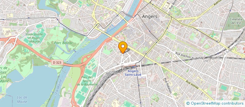 localisation de l'entreprise MONSIEUR KRUNAL PADIYA à ANGERS