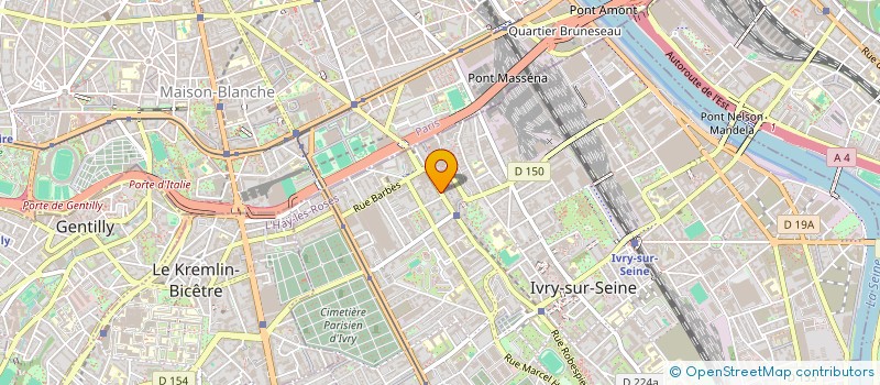 localisation de l'entreprise MONSIEUR KRYSTIAN KOZAKIEWICZ  IVRY-SUR-SEINE