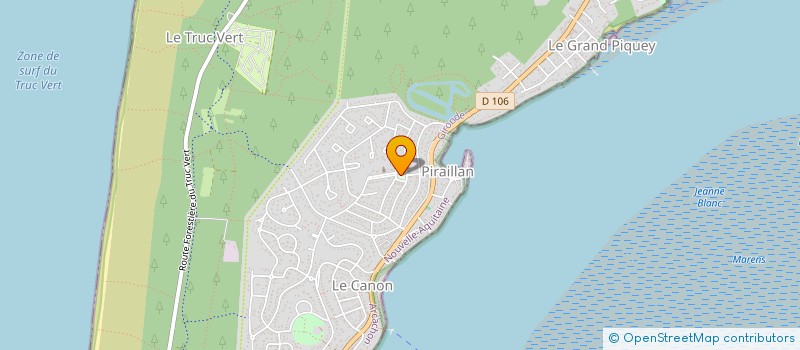 localisation de l'entreprise MONSIEUR KRYSTIAN LEWANDOWSKI à LEGE-CAP-FERRET