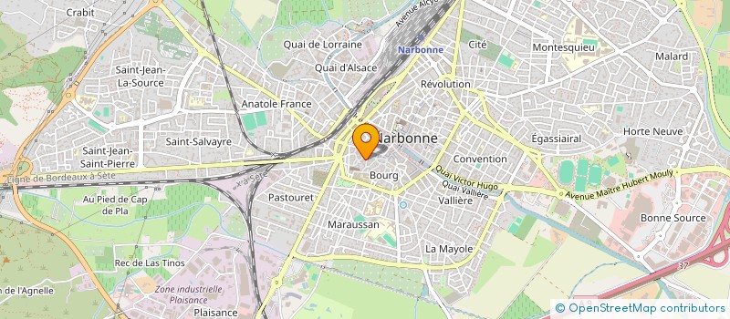 localisation de l'entreprise MONSIEUR KRYSZTOF DZIESZKO à NARBONNE