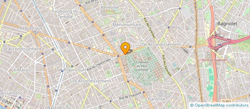 localisation de l'entreprise MONSIEUR KRZYSZTOF ADAMKIEWICZ  PARIS