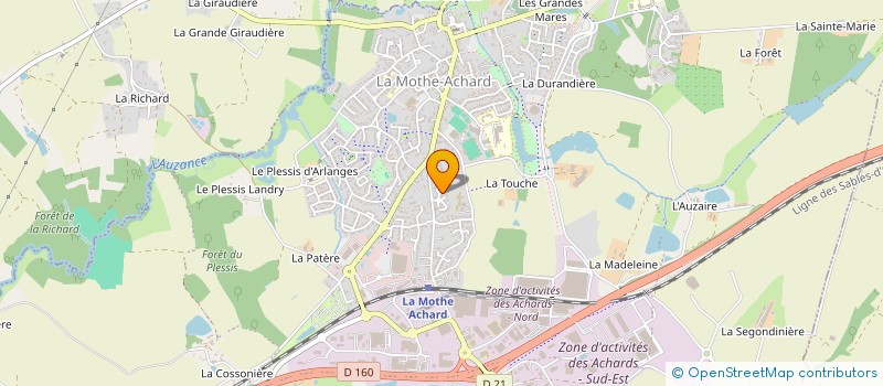 localisation de l'entreprise MONSIEUR KRZYSZTOF BOBRYCKI à LES ACHARDS