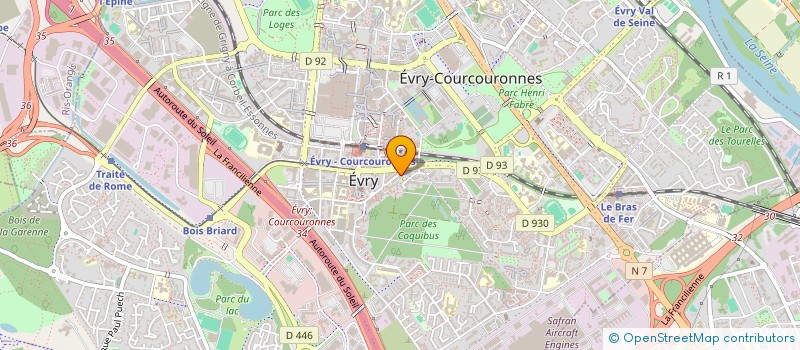 localisation de l'entreprise MONSIEUR KRZYSZTOF BOGDAN à EVRY-COURCOURONNES