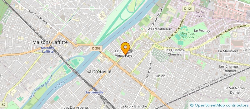 localisation de l'entreprise MONSIEUR KRZYSZTOF BUCZEK à SARTROUVILLE