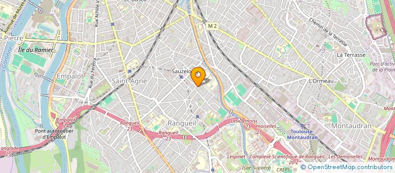 localisation de l'entreprise MONSIEUR KRZYSZTOF CYMBOR  TOULOUSE