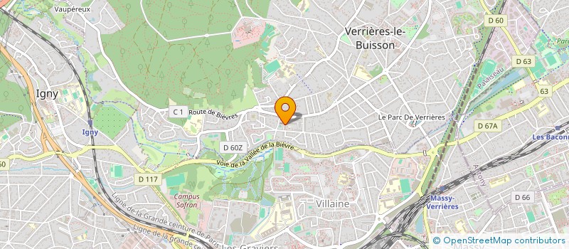 localisation de l'entreprise MONSIEUR KRZYSZTOF GUBALA à VERRIERES-LE-BUISSON