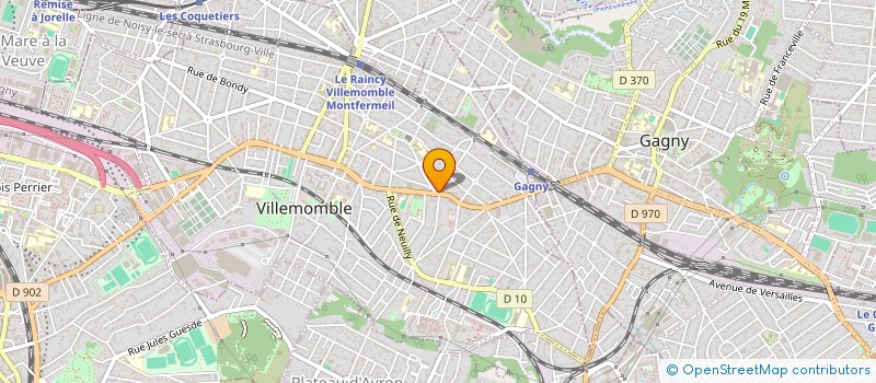 localisation de l'entreprise MONSIEUR KRZYSZTOF HENRYK SZAPIEL  VILLEMOMBLE