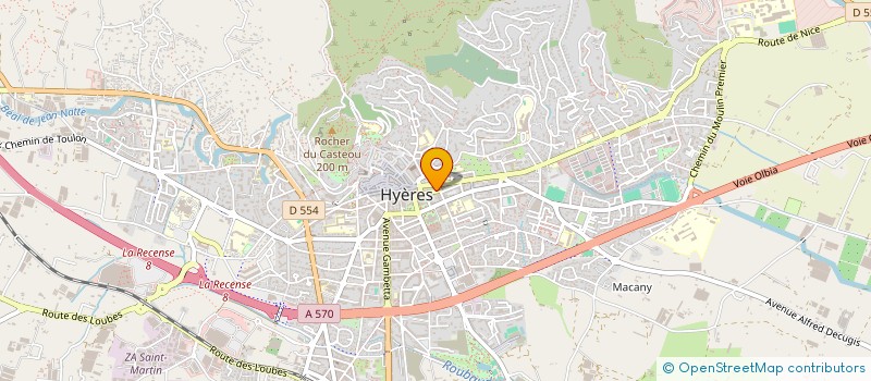 localisation de l'entreprise MONSIEUR KRZYSZTOF JANCZUKOWICZ à HYERES