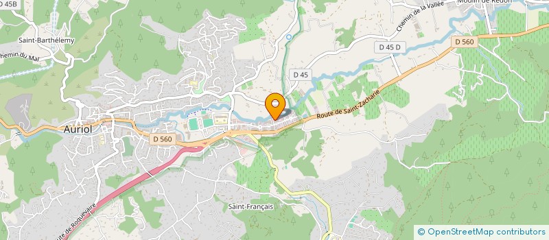 localisation de l'entreprise MONSIEUR KRZYSZTOF KOLASA  AURIOL