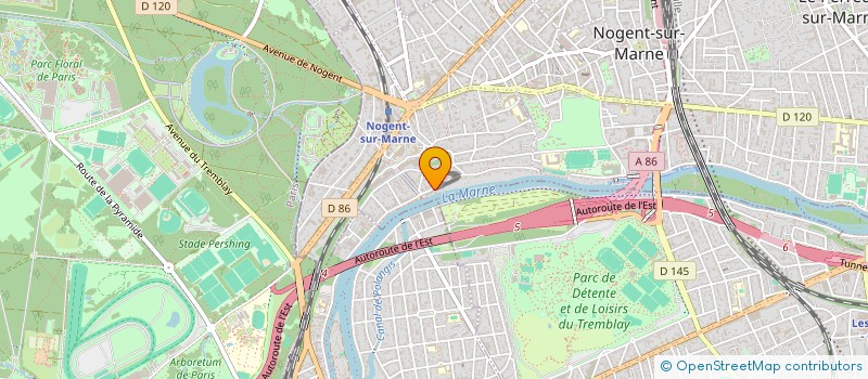 localisation de l'entreprise MONSIEUR KRZYSZTOF KOWNAS à NOGENT-SUR-MARNE
