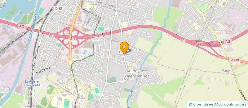 localisation de l'entreprise MONSIEUR KRZYSZTOF LAMENT  AULNOY-LEZ-VALENCIENNES